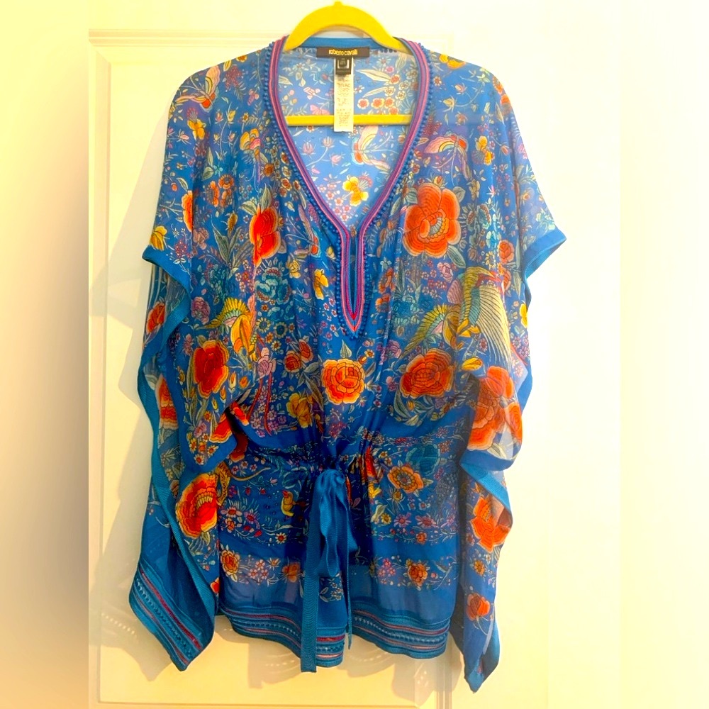 Roberto Cavalli Silk Blouse - EUC 💞